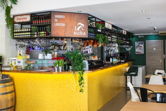 Interior restaurante La Bohéme